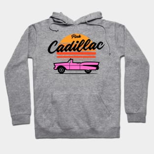 Pink Cadillac Sunset Hoodie